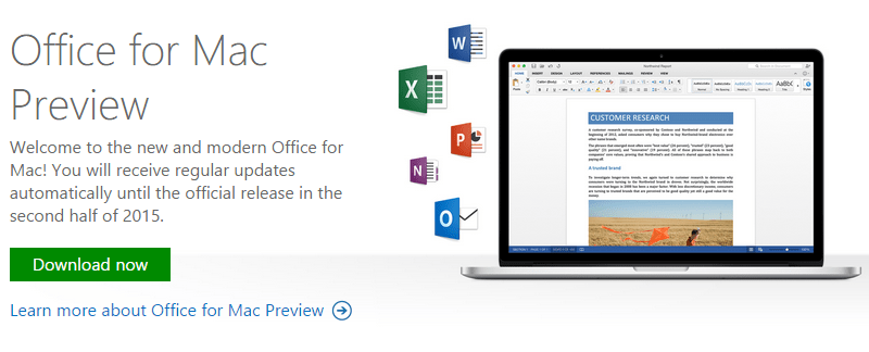 Free office 2016 for mac download